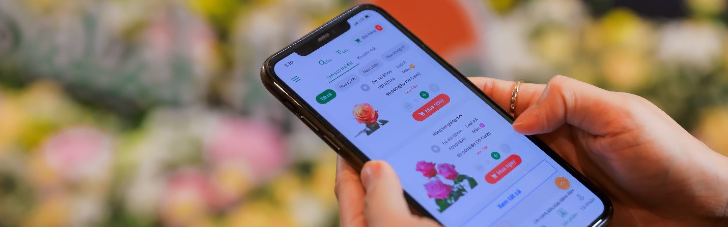 Dalat Hasfarm launches B2B online purchase app