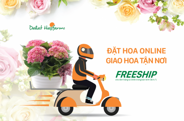 Dalat Hasfarm đẩy mạnh kênh bán hàng trực tuyến và giao hoa tận nhà