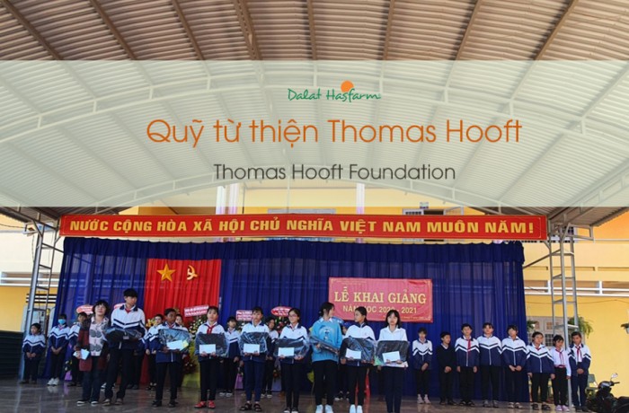 Quỹ Thomas Hooft đồng hành cùng các gia đình và học sinh khó khăn