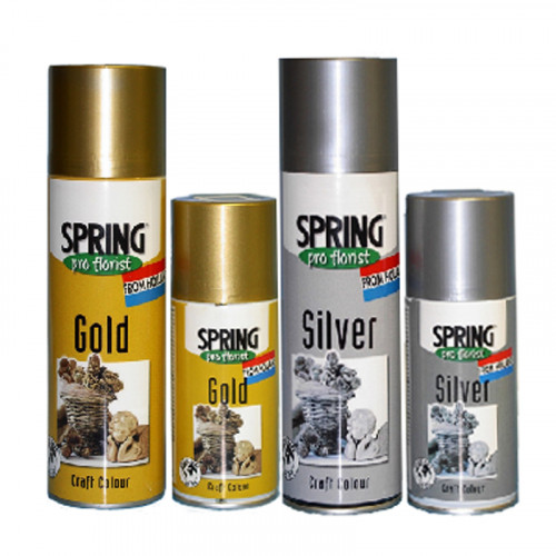Spring Gold & Silver Spray